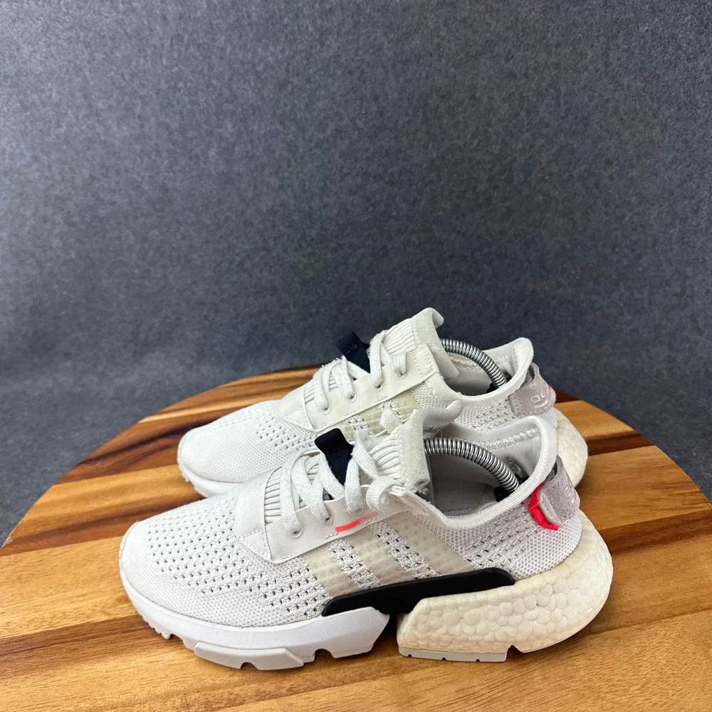 Adidas Originals POD-S3.1 Womens Running Shoes White Solar Red G27946 Size 7 - Picture 7 of 12